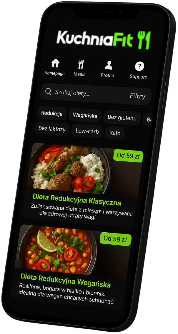 Podgląd aplikacji na telefonie